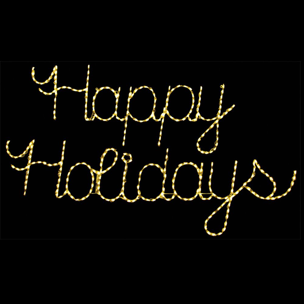 Brite Ideas 14.5' Happy Holidays LED Sign HH40