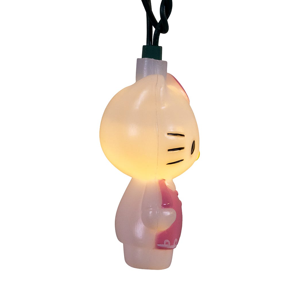 Kurt Adler 11.5-Foot 10-Light Battery Operated Hello Kitty LED Light Set