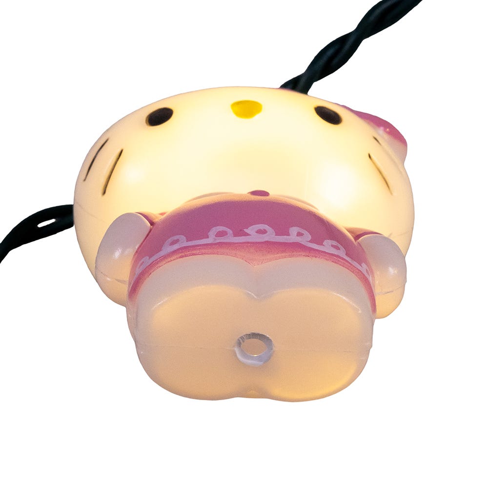 Kurt Adler 11.5-Foot 10-Light Battery Operated Hello Kitty LED Light Set