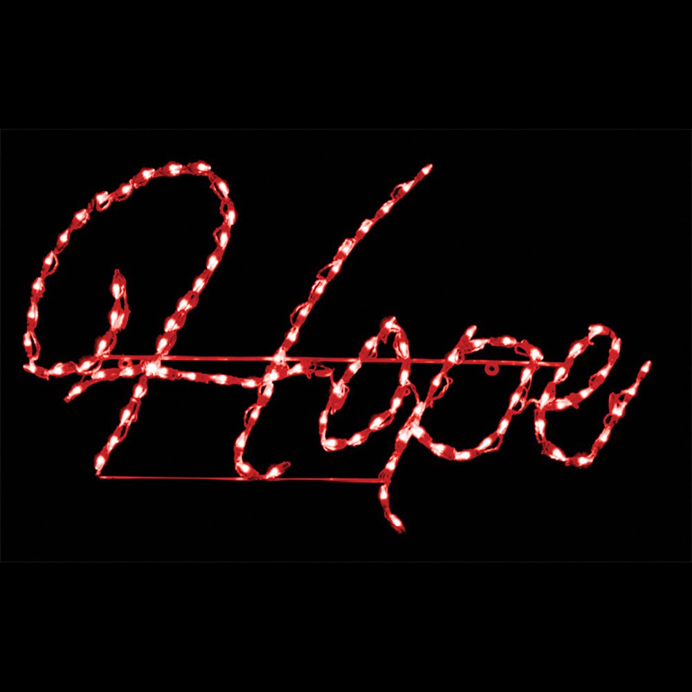 Brite Ideas 41" Hope LED Sign HOP150