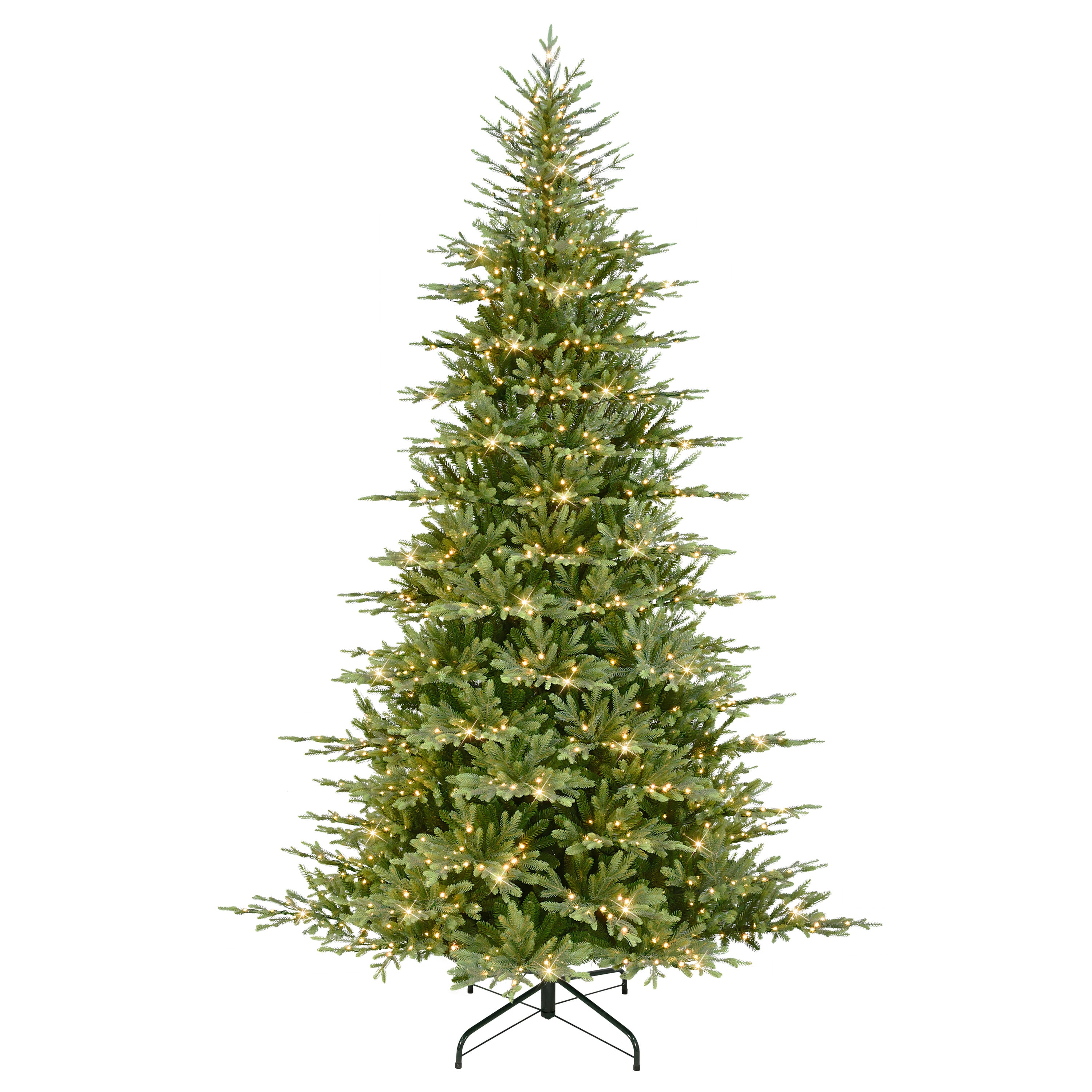 9 ft. Pre-Lit Slim Artificial Tree AXGA-90QRLW12