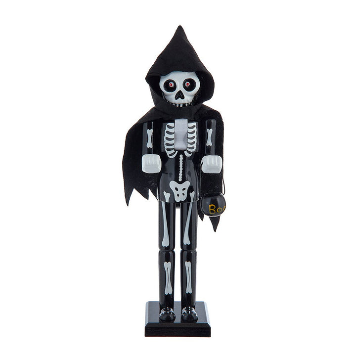 Kurt Adler 15-Inch Wooden Halloween Skull Nutcracker