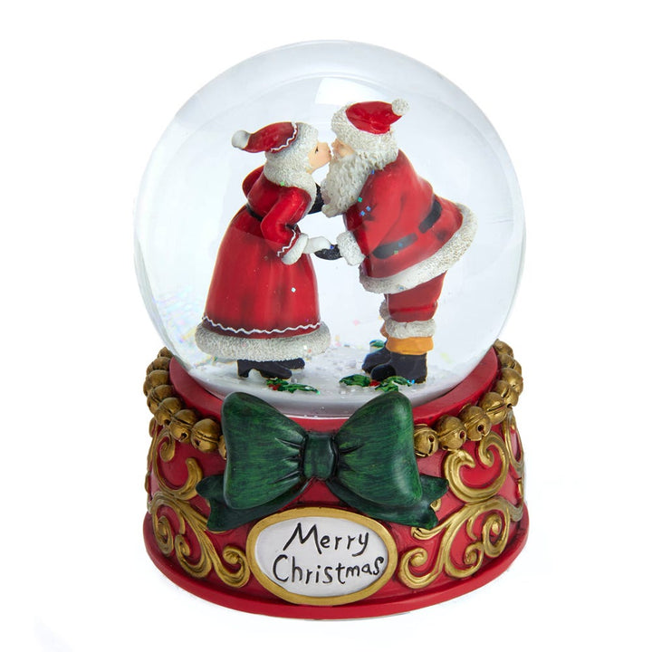 Kurt Adler 100MM Mr. & Mrs. Claus Musical Snowglobe