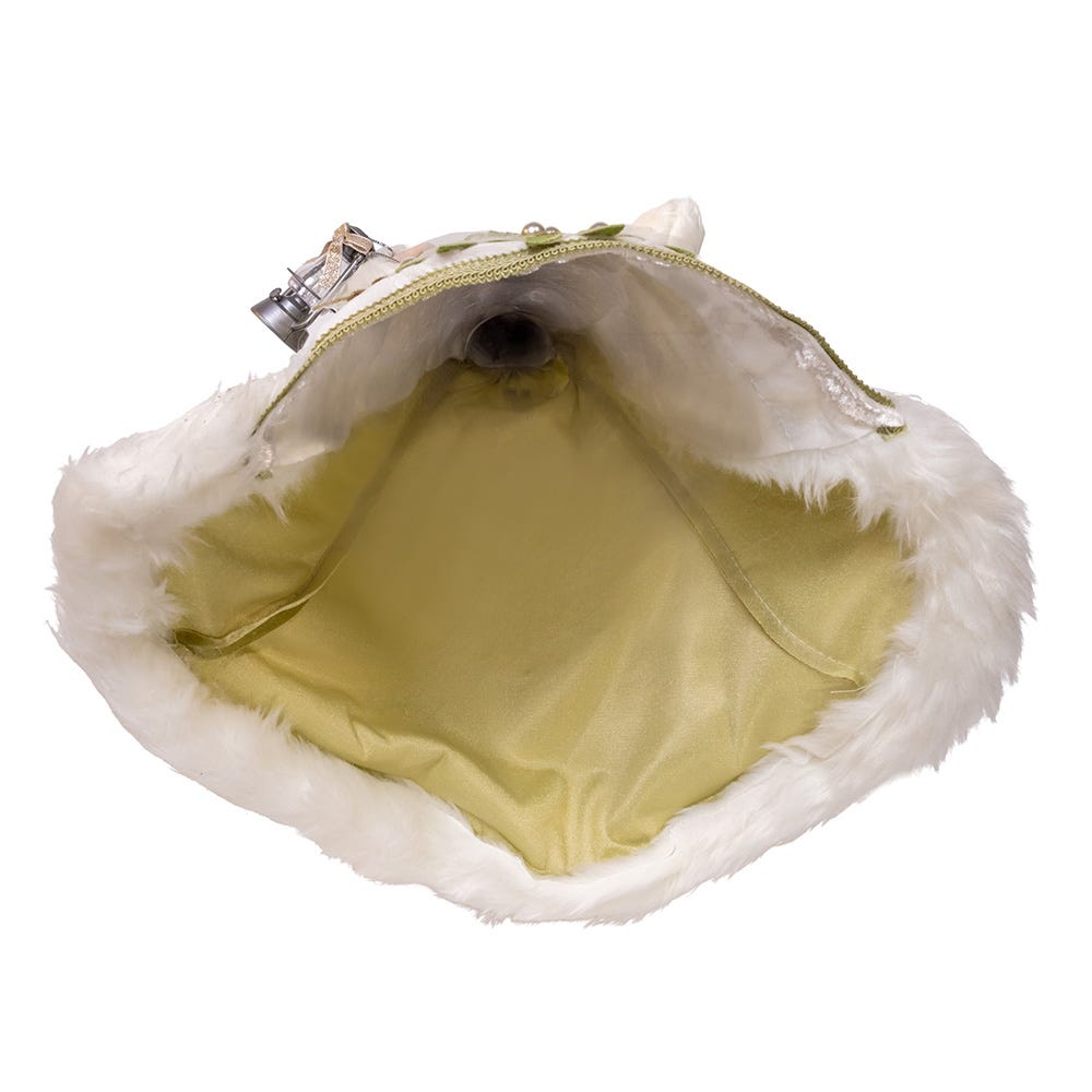 Kurt Adler 16-Inch Mistletoe Kisses Angel Tree Topper