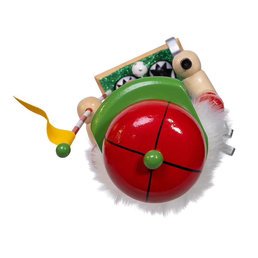 Kurt Adler 12-Inch Wooden Golf Nutcracker