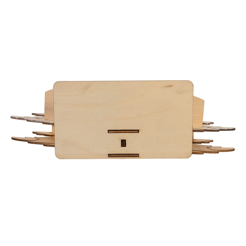 Kurt Adler 15-Inch Battery Operated 10-Light Tree With Village Scene