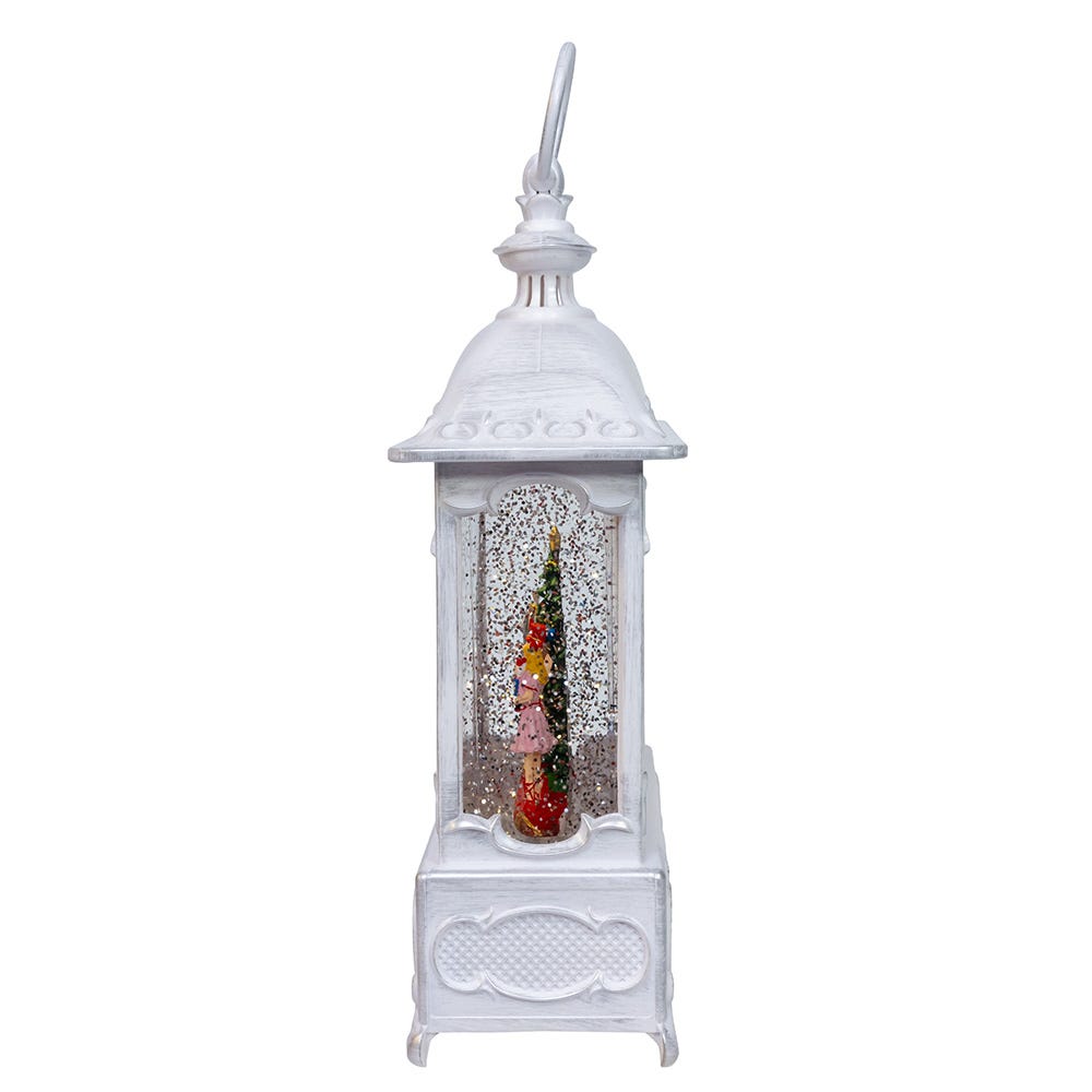 Kurt Adler 10.25-Inch Battery-Operated USB LED Lighted Nutcracker Suite Water Lantern