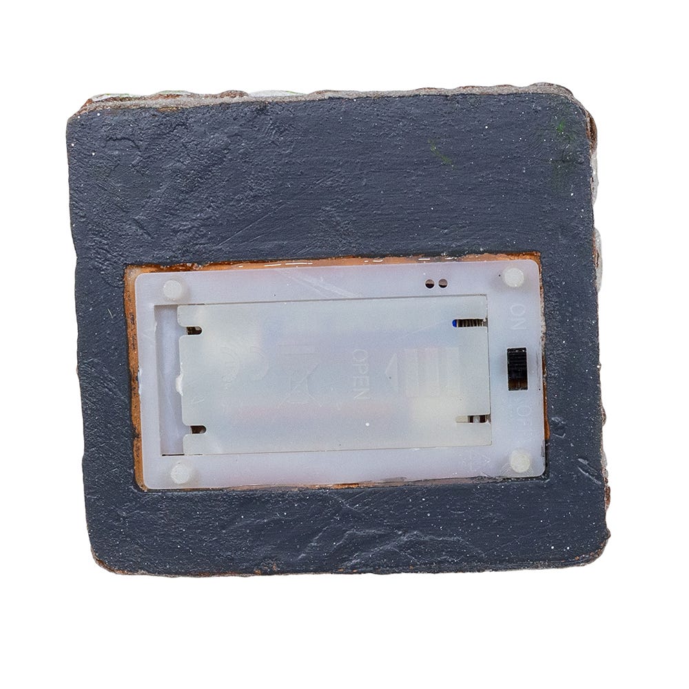 Kurt Adler 1.6-5.1-Inch Battery Operated Multicolor LED Lighted Gingerbread House Set