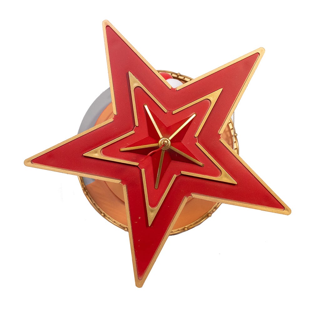 Kurt Adler LED Lighted Musical Santa Balloon Drop Table Piece