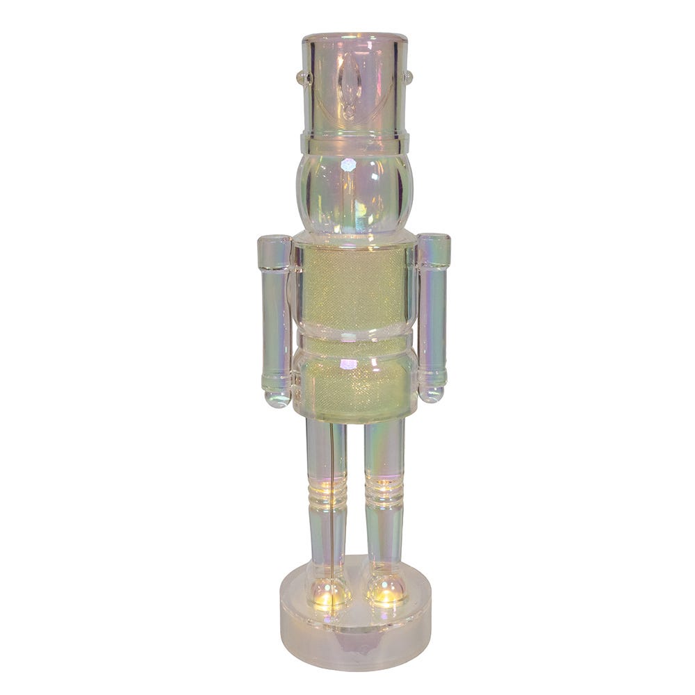 Kurt Adler 14.5-Inch Lighted Soldier Table Piece