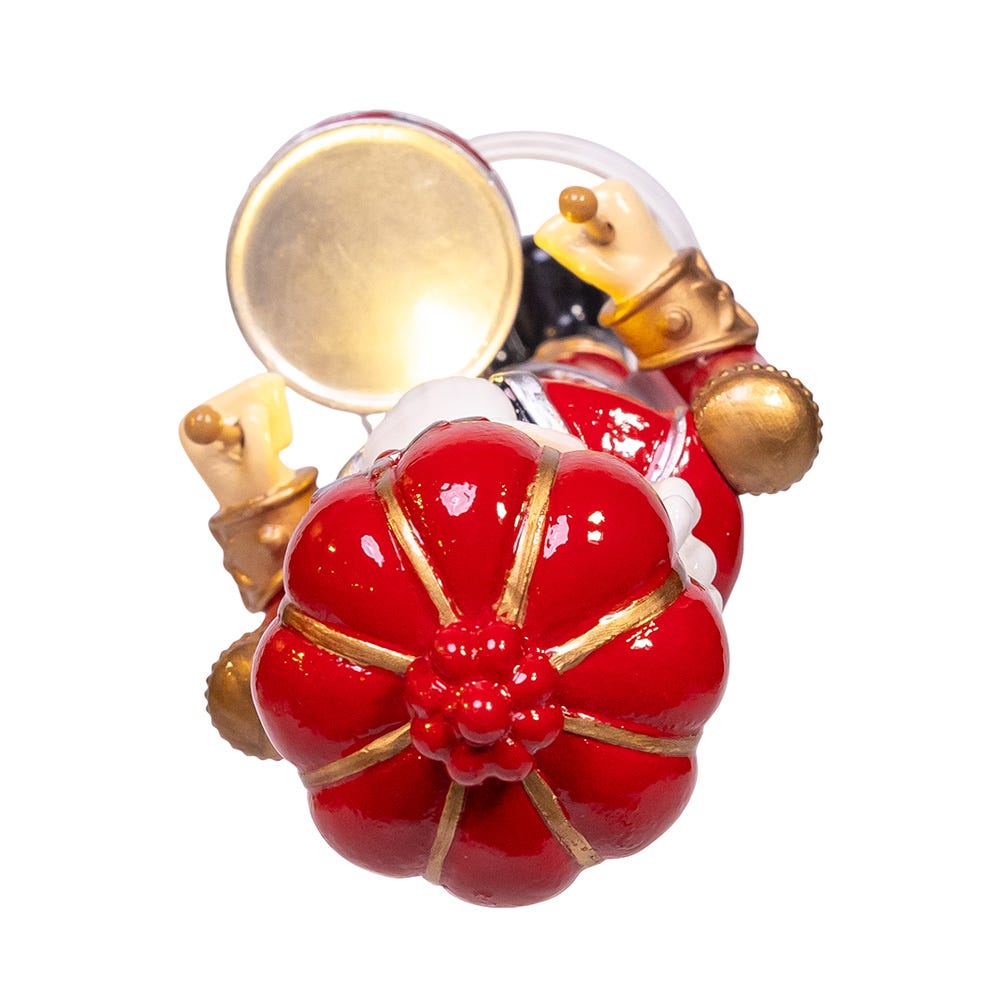 Kurt Adler 12" Battery Operated Lighted King Nutcracker Table Piece