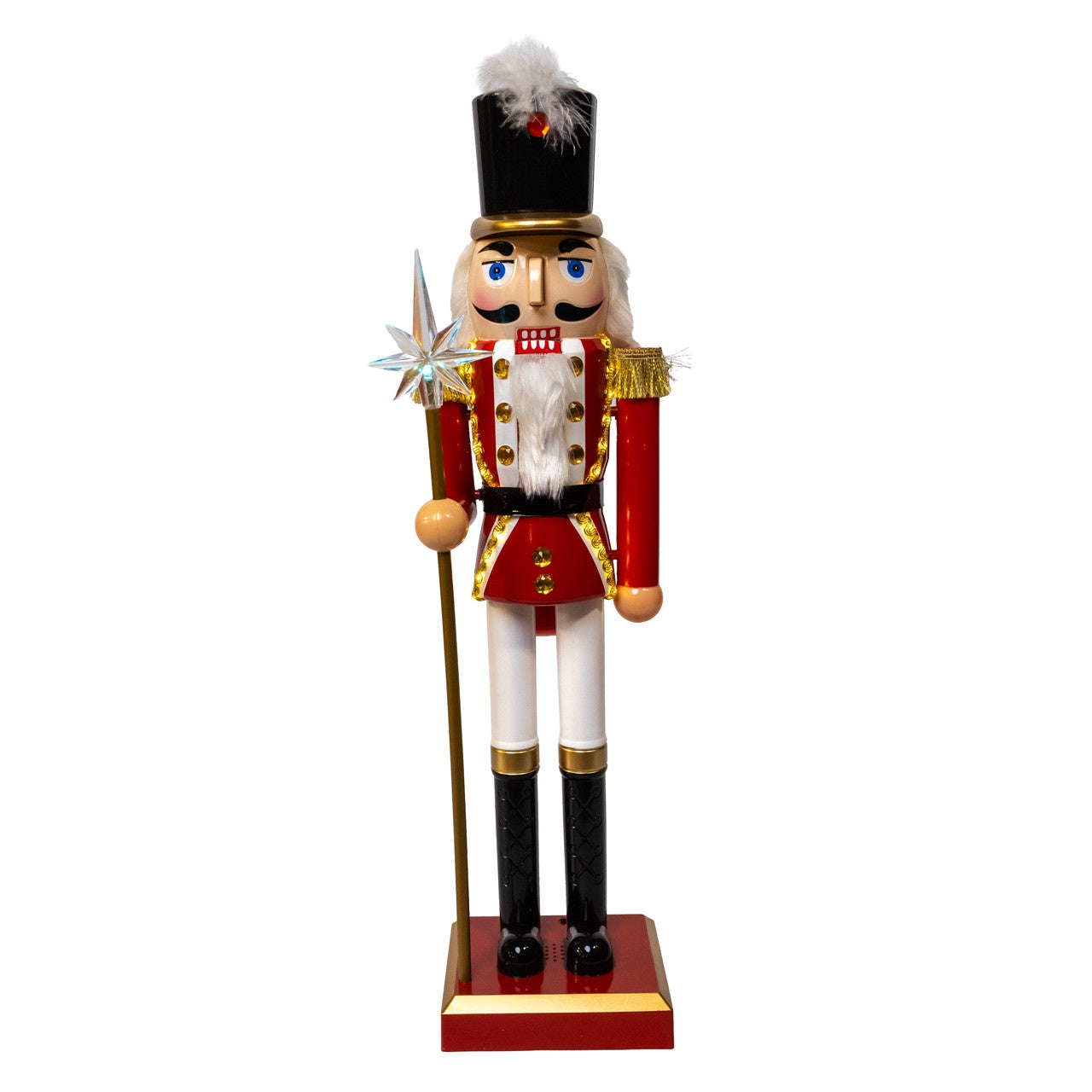 Kurt Adler 24" Battery Operated Lighted Musical Nutcracker #JEL1805