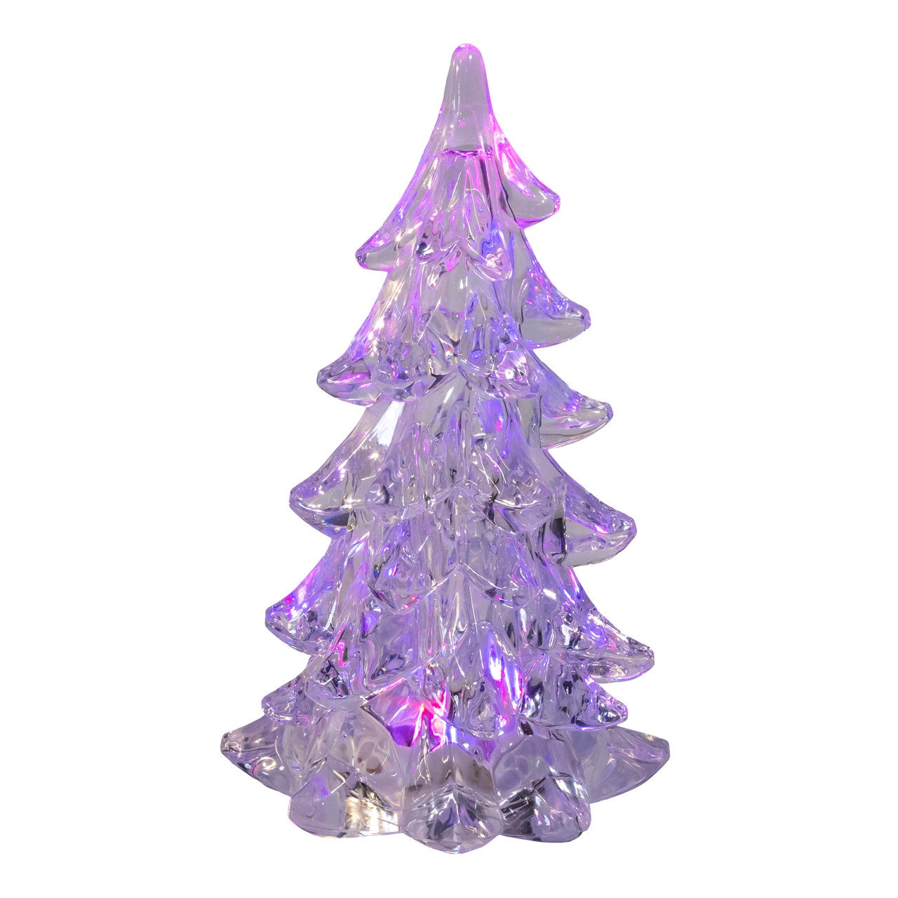 Kurt Adler 11" Battery Operated RGB LED Christmas Tree Table Piece #JEL2403