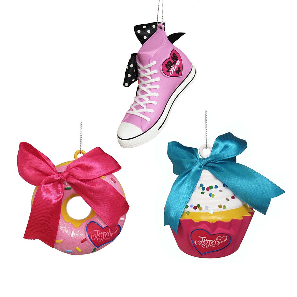 3.5" JoJo Siwa Blow Mold Ornament, 3 Assorted #JJ1171ASST