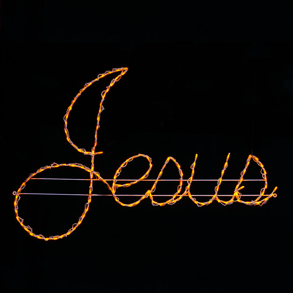 Brite Ideas 44" x 68" Jesus LED Sign JS24