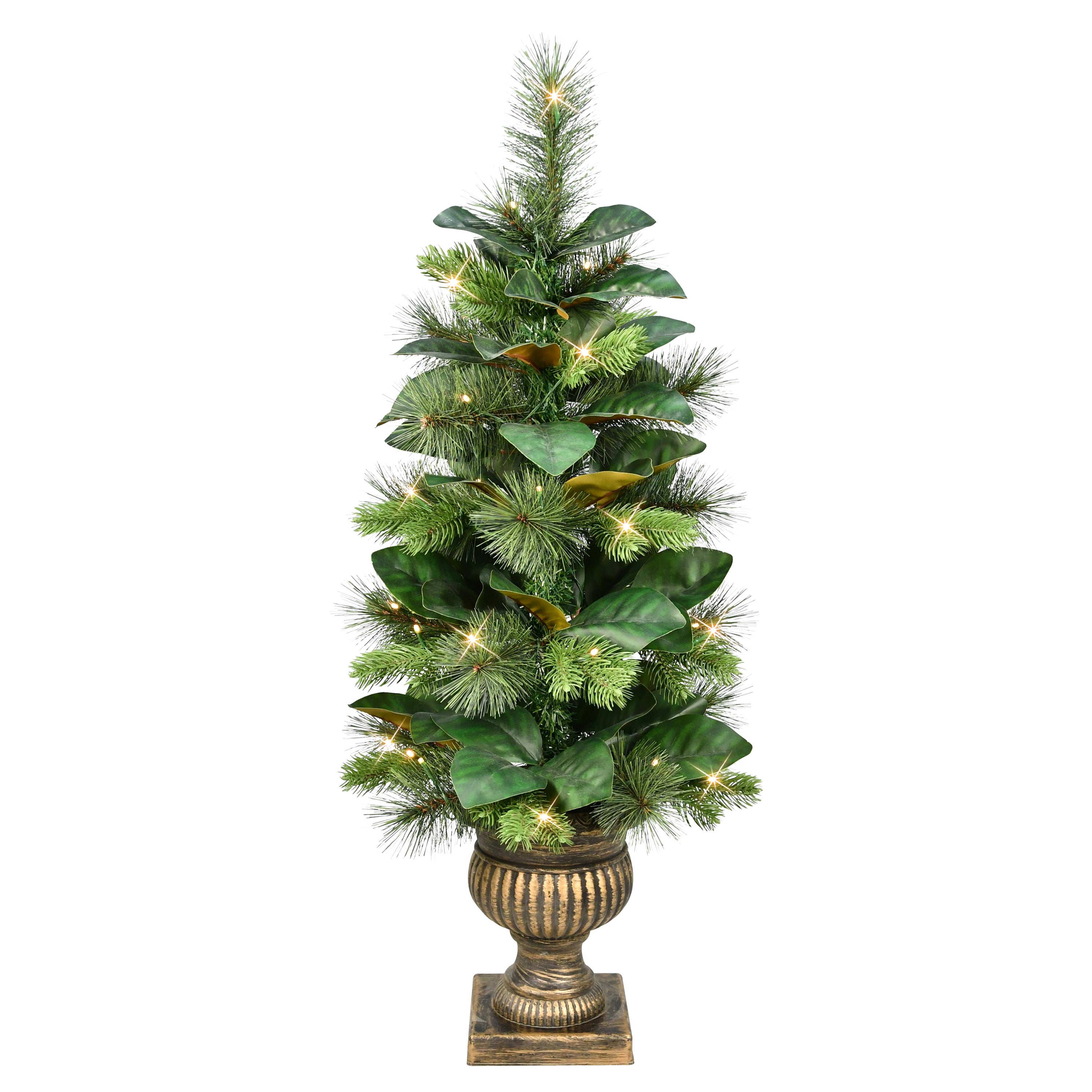 3 ft. Pre-Lit Potted Artificial Tree 3819-T30B035A-BO