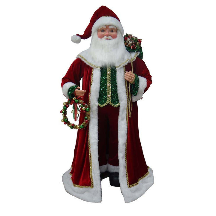 Kurt Adler 70-Inch Kringle Klaus Santa Claus KK0140