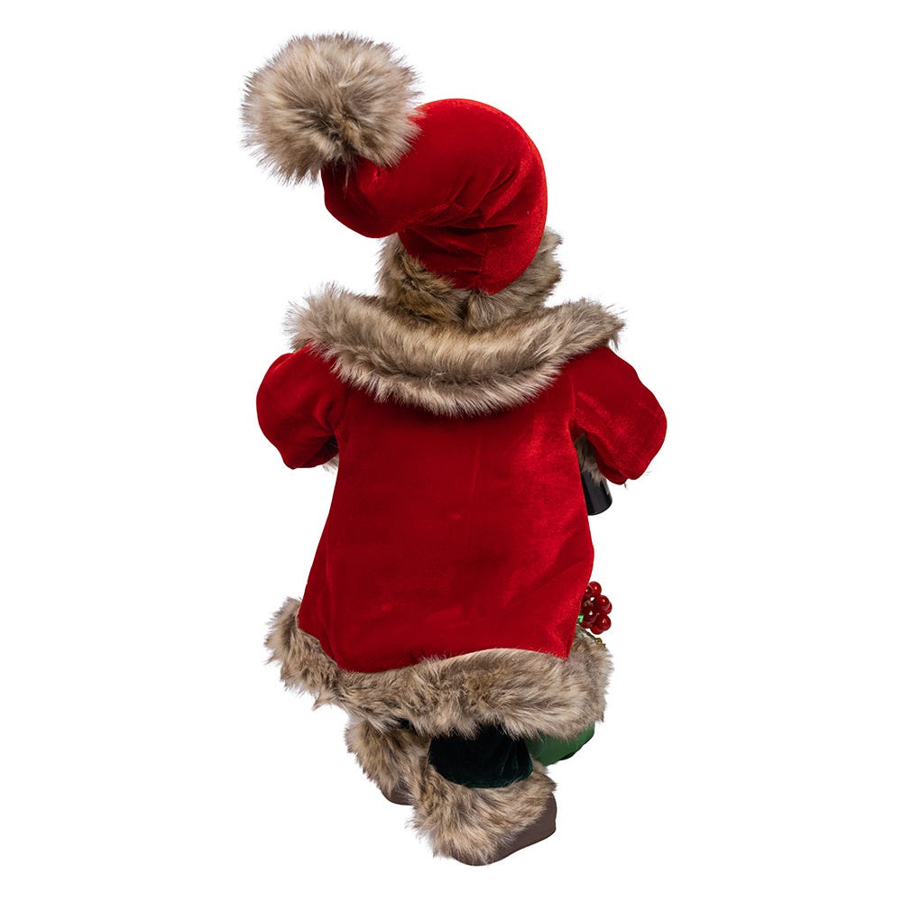 Kurt Adler 18" Kringles Vineyard Santa