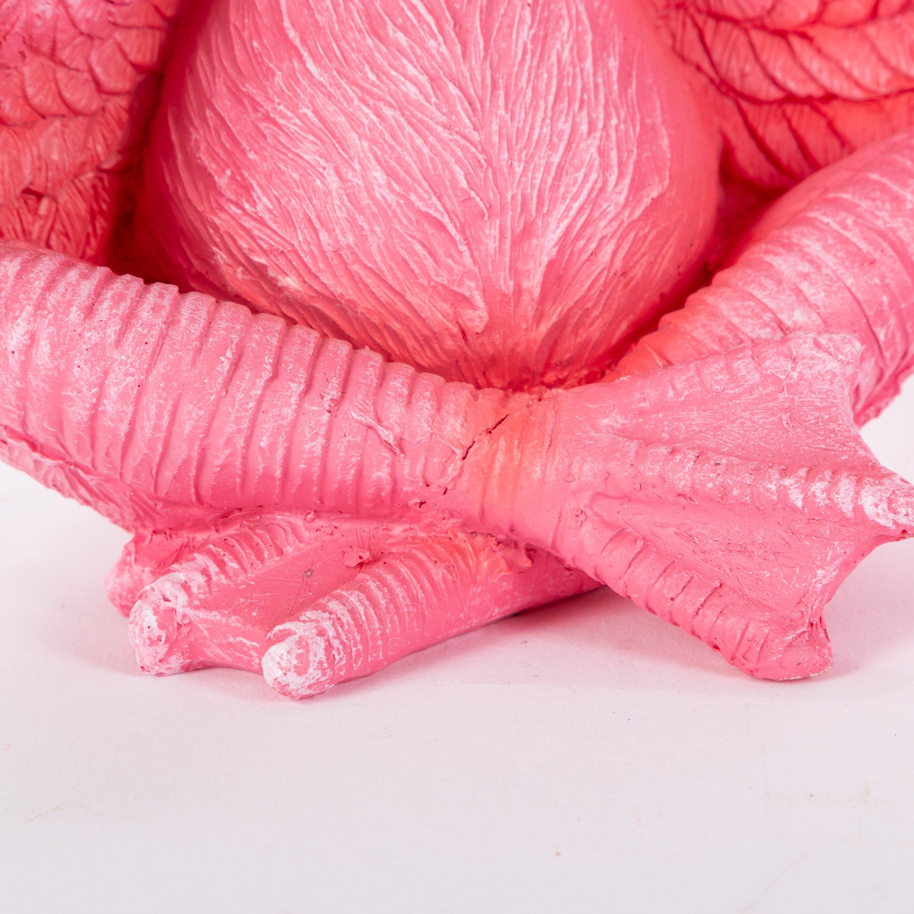 5.5 in. Resin Yoga Flamingo Figurines, set of 3