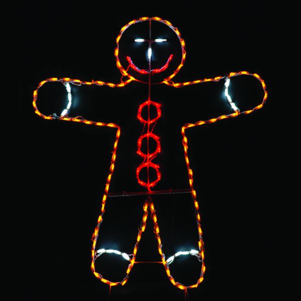 Brite Ideas 48" Gingerbread Boy LED Display GB54B