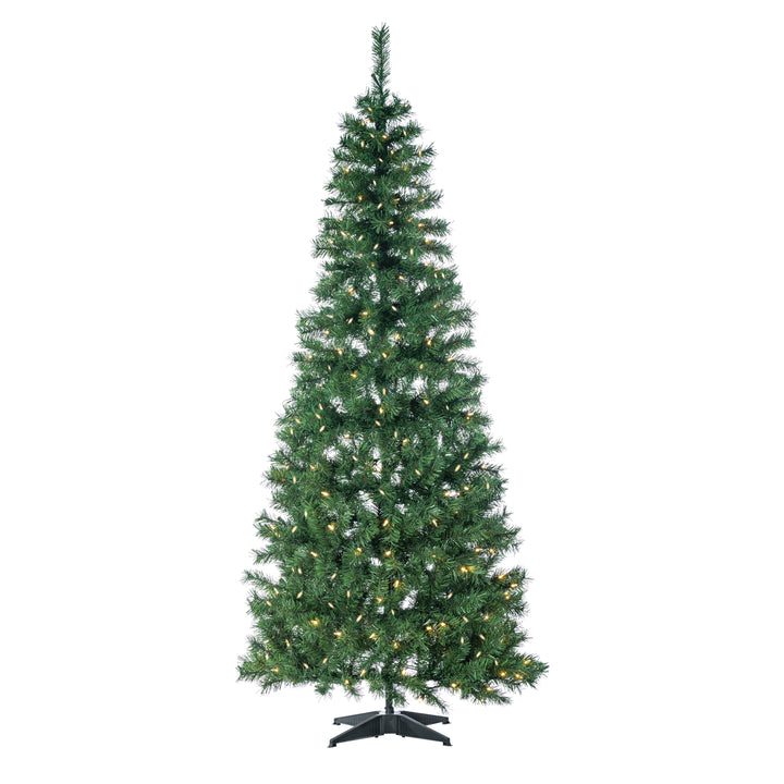 Sterling 7.5 ft. Pre Lit LED Pop Up Fir Tree #6455--75WWLED