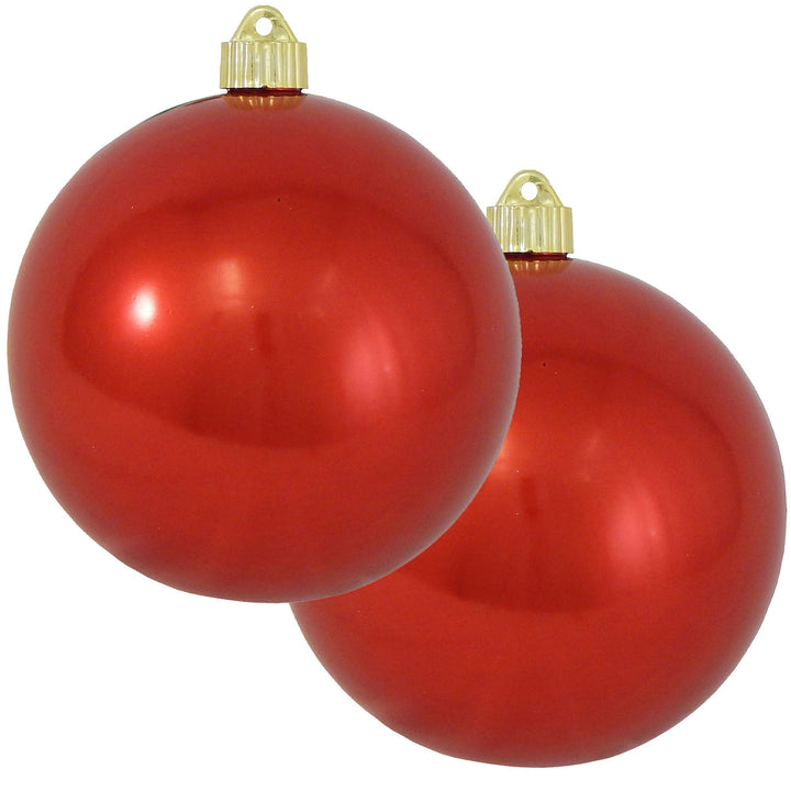 Christmas by Krebs True Love 6 in Shatterproof Commercial Grade Christmas Ornaments Set of 2 #KBX04748