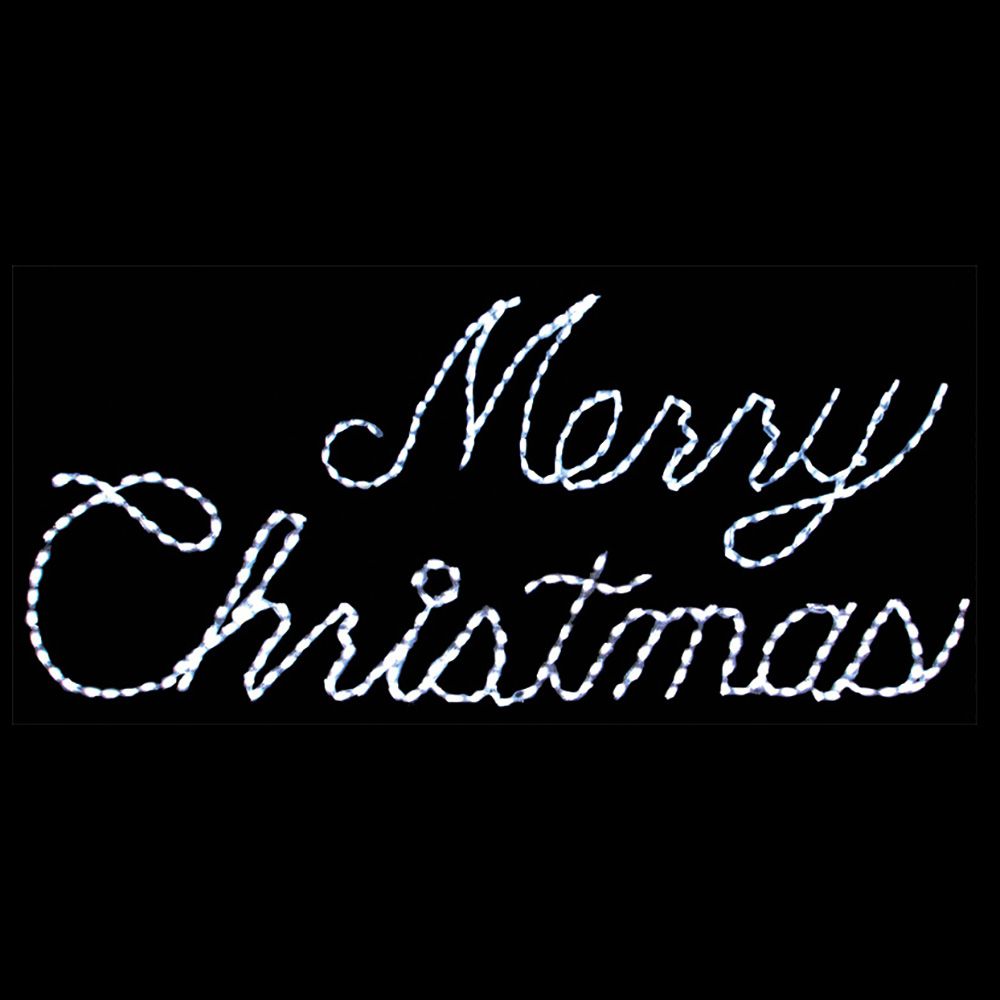 Brite Ideas 14.5' Merry Christmas LED Sign MC300