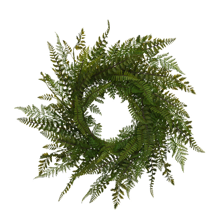 26 in. Fern Wreath