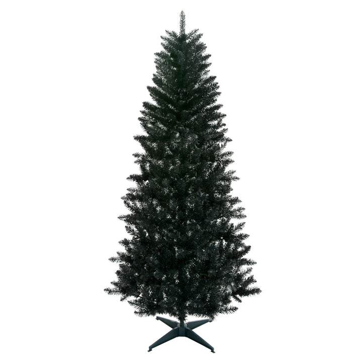 7' Black Carson Pine Artificial Christmas Tree BK-CP-70A