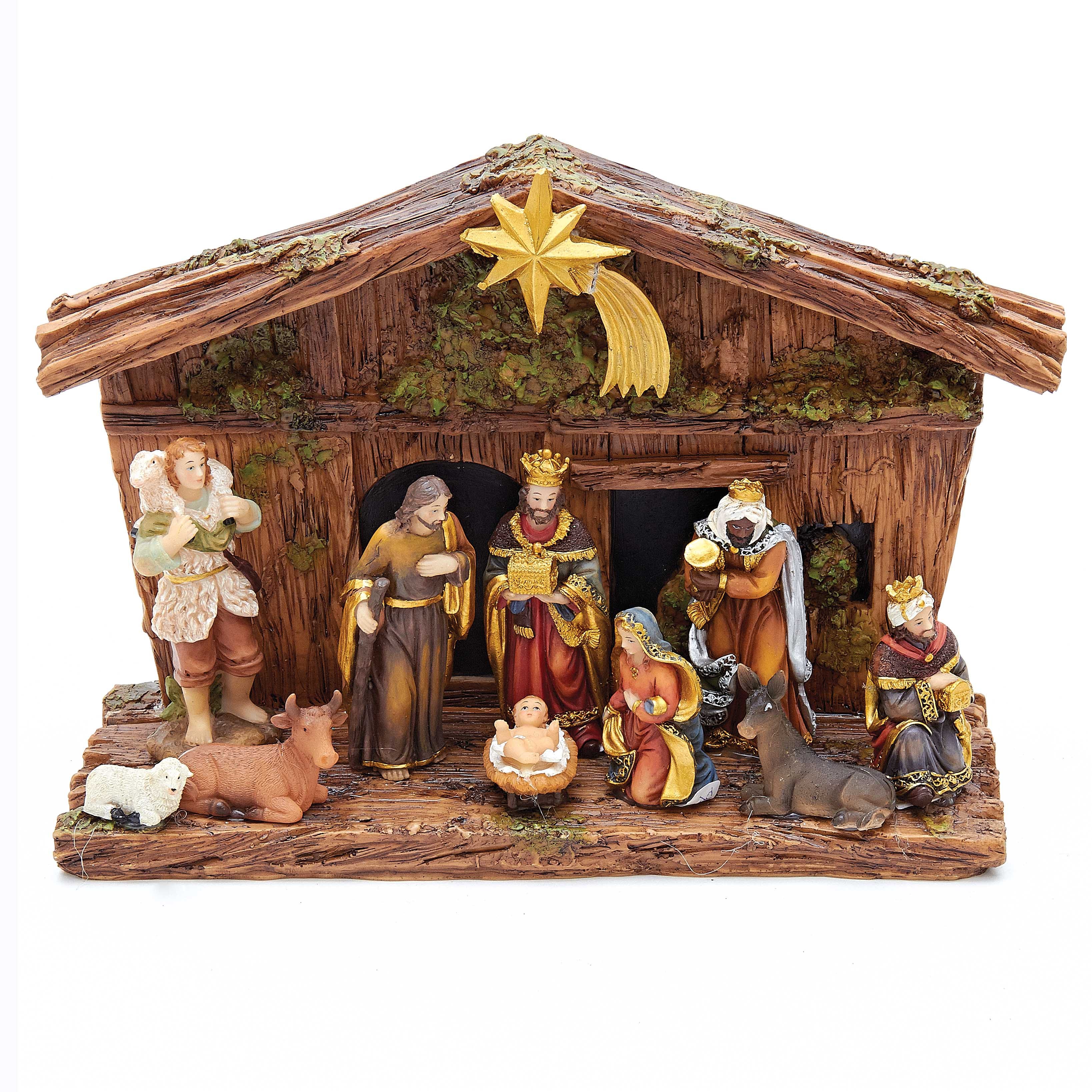 Kurt Adler 11-Piece Nativity Set