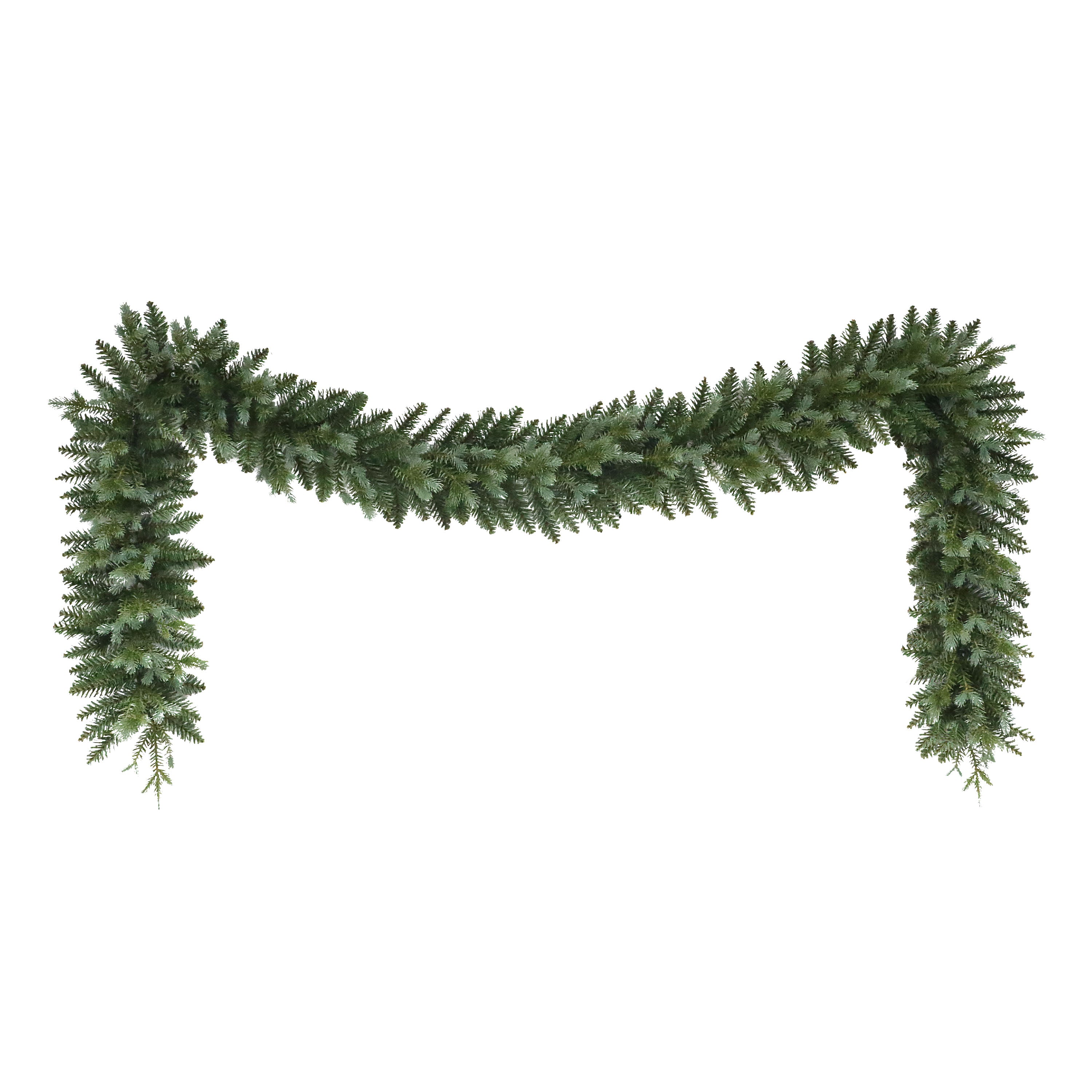 9' x 10" Artificial Linden Fir Christmas Blue/Green Garland LDF-G9-10A