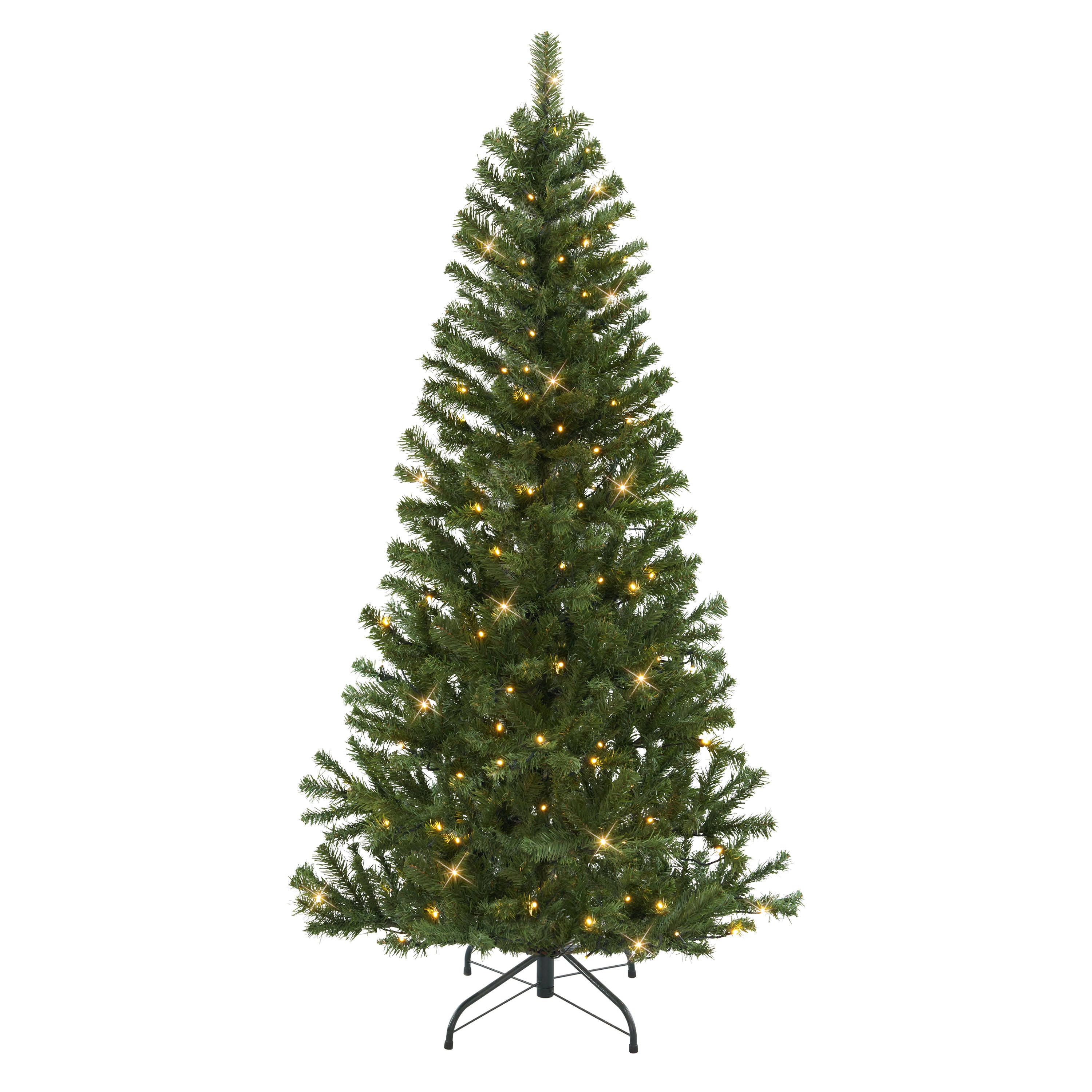 6' Pre-Lit Canadian Spruce Artificial Christmas Tree CANA-60LW124