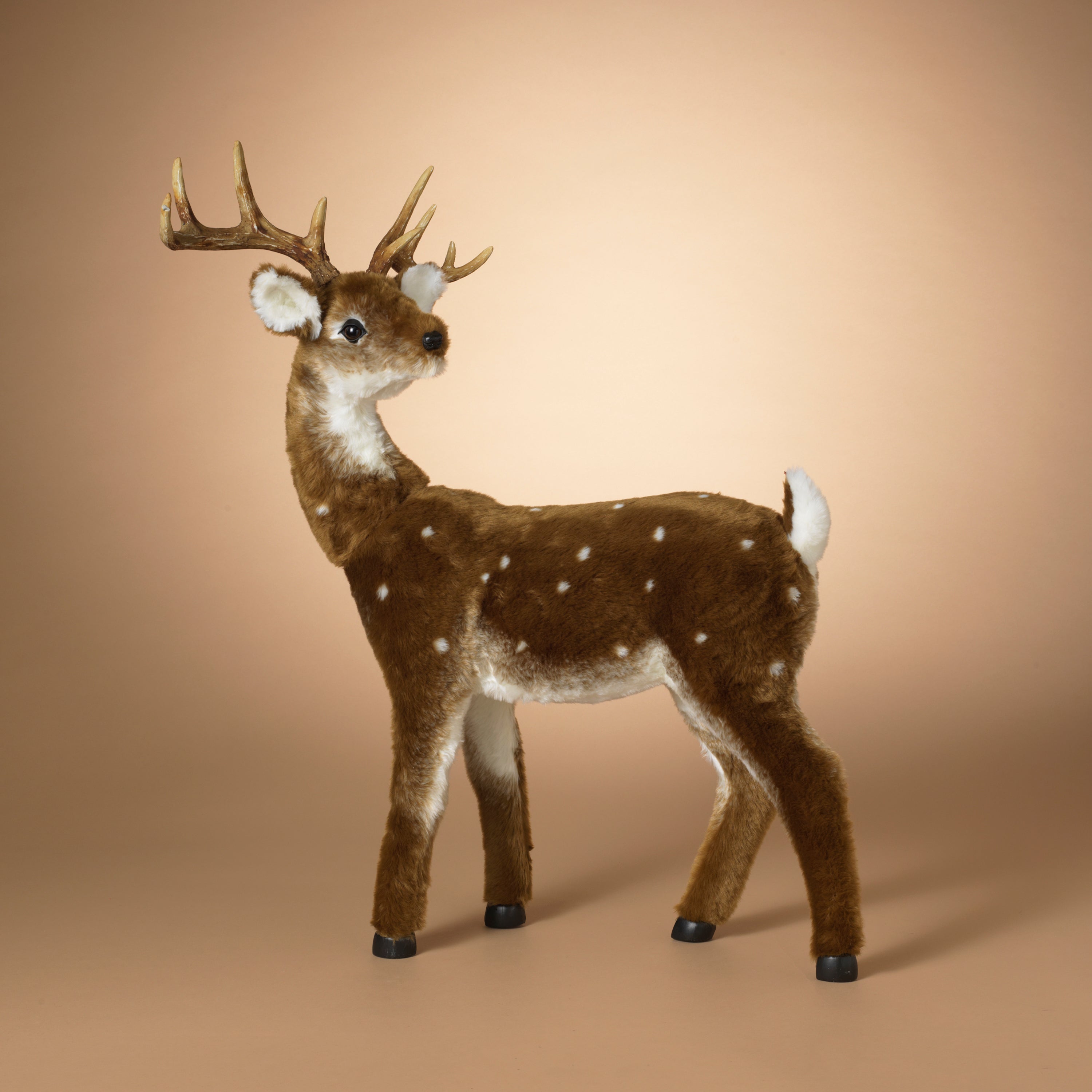 Majestic 35 Inch Spotted Baby Deer Garden Statue #2602450EC