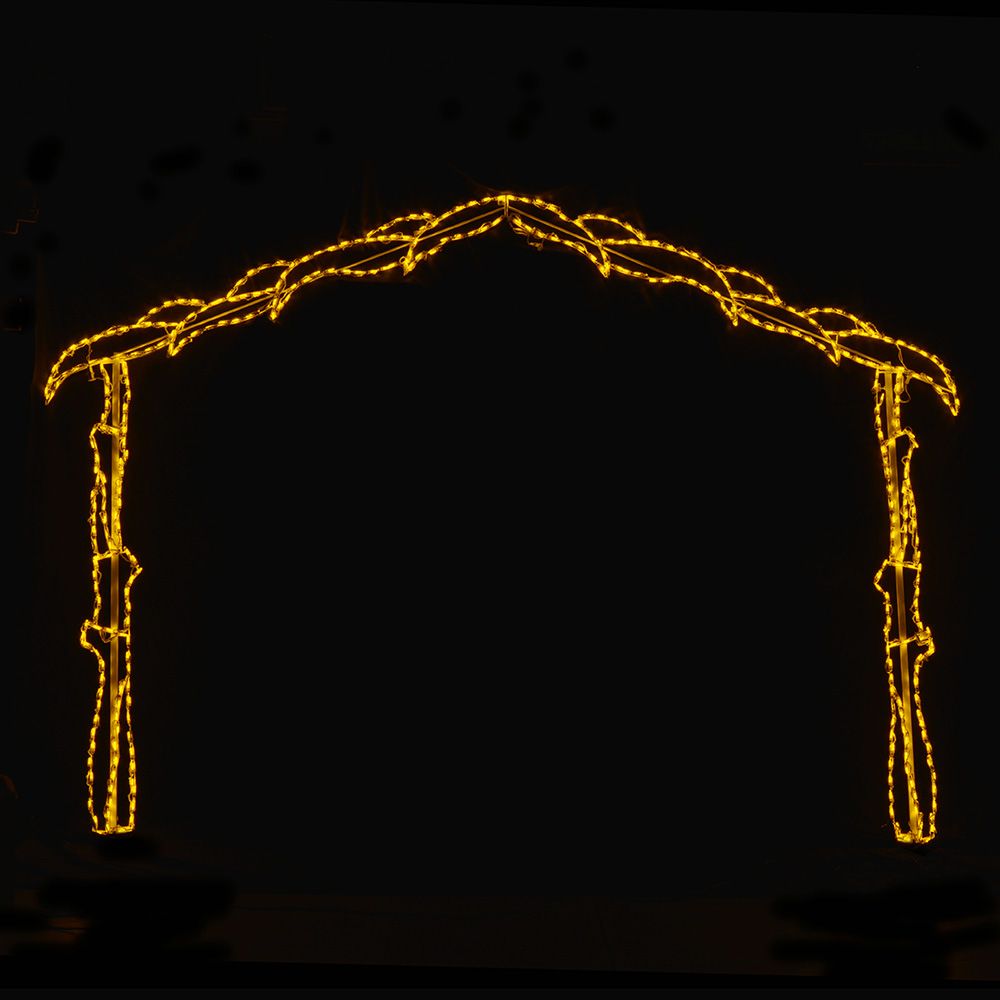 Brite Ideas 80" Nativity Stable Hut LED Display NSHUT