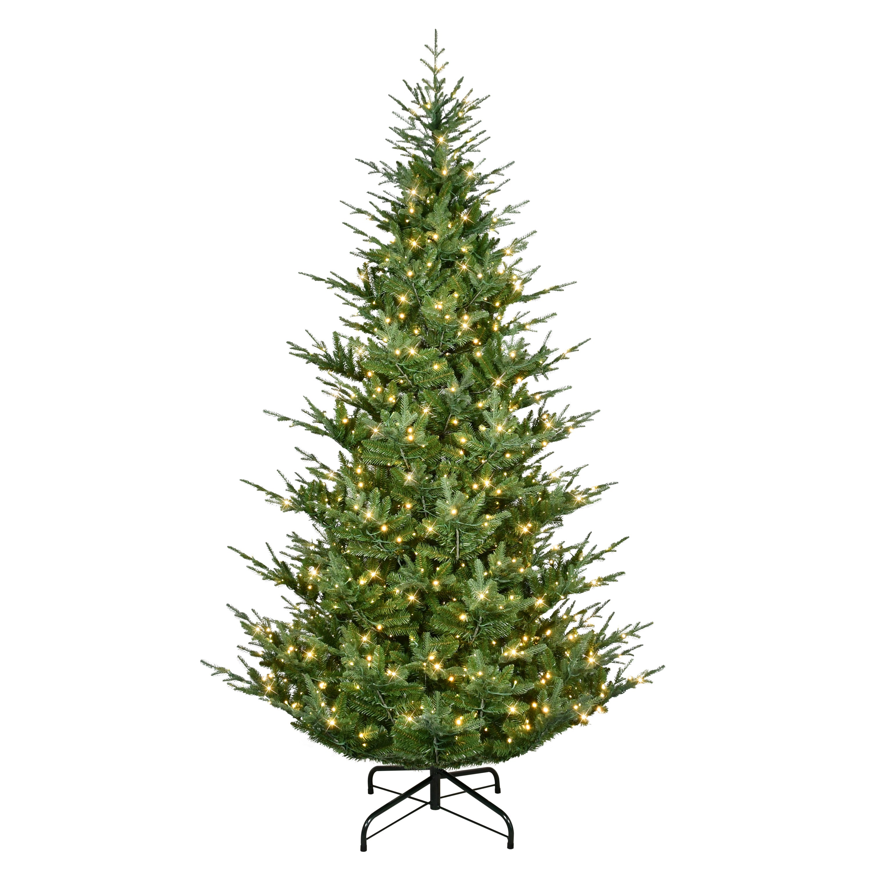 10' Pre-Lit Artificial Hillside Spruce Tree HSS-100LW5K8A
