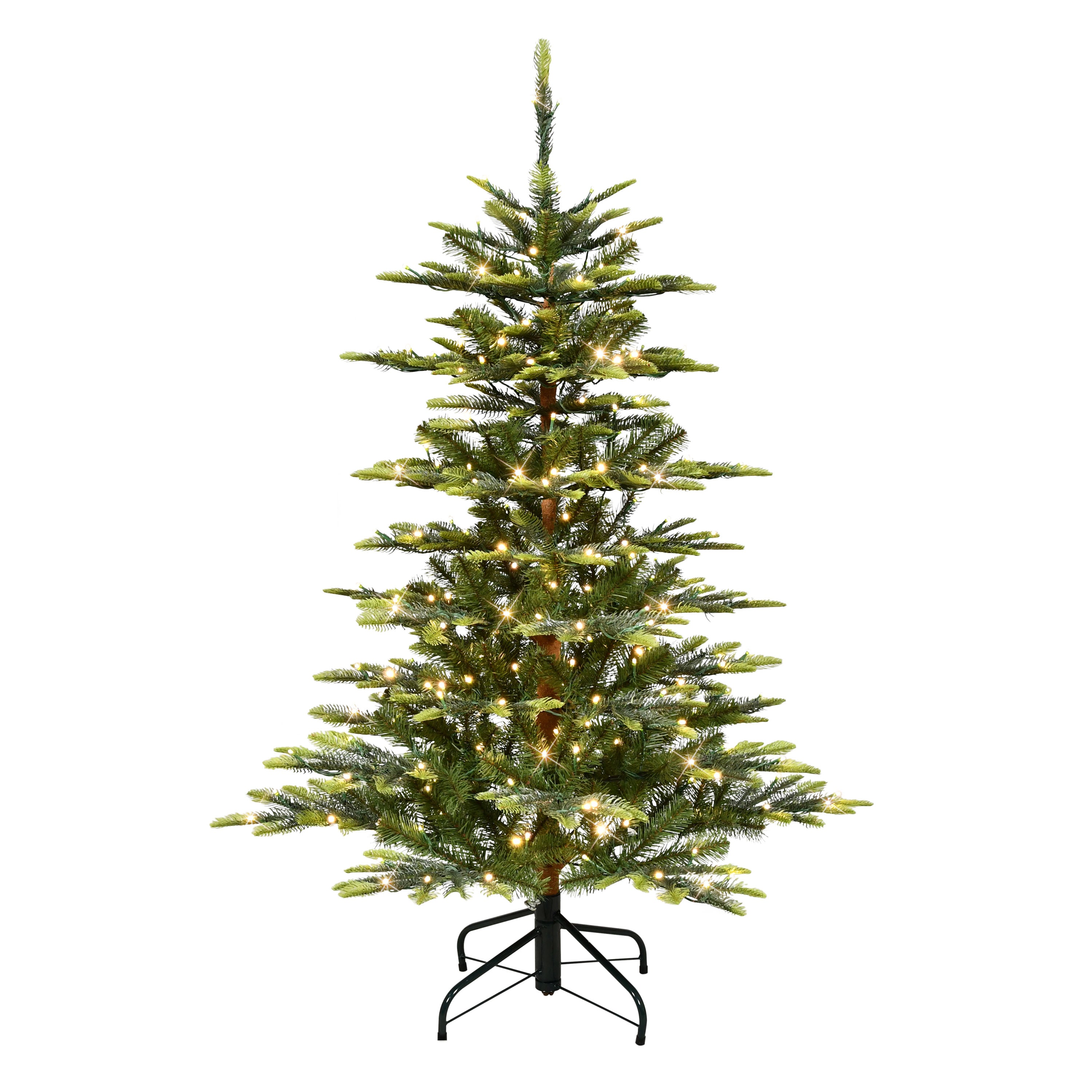 4.5' Pre-Lit Artificial Aspen Fir Tree with Dual-Color LED Lights LD-APG-45LDF5K250A