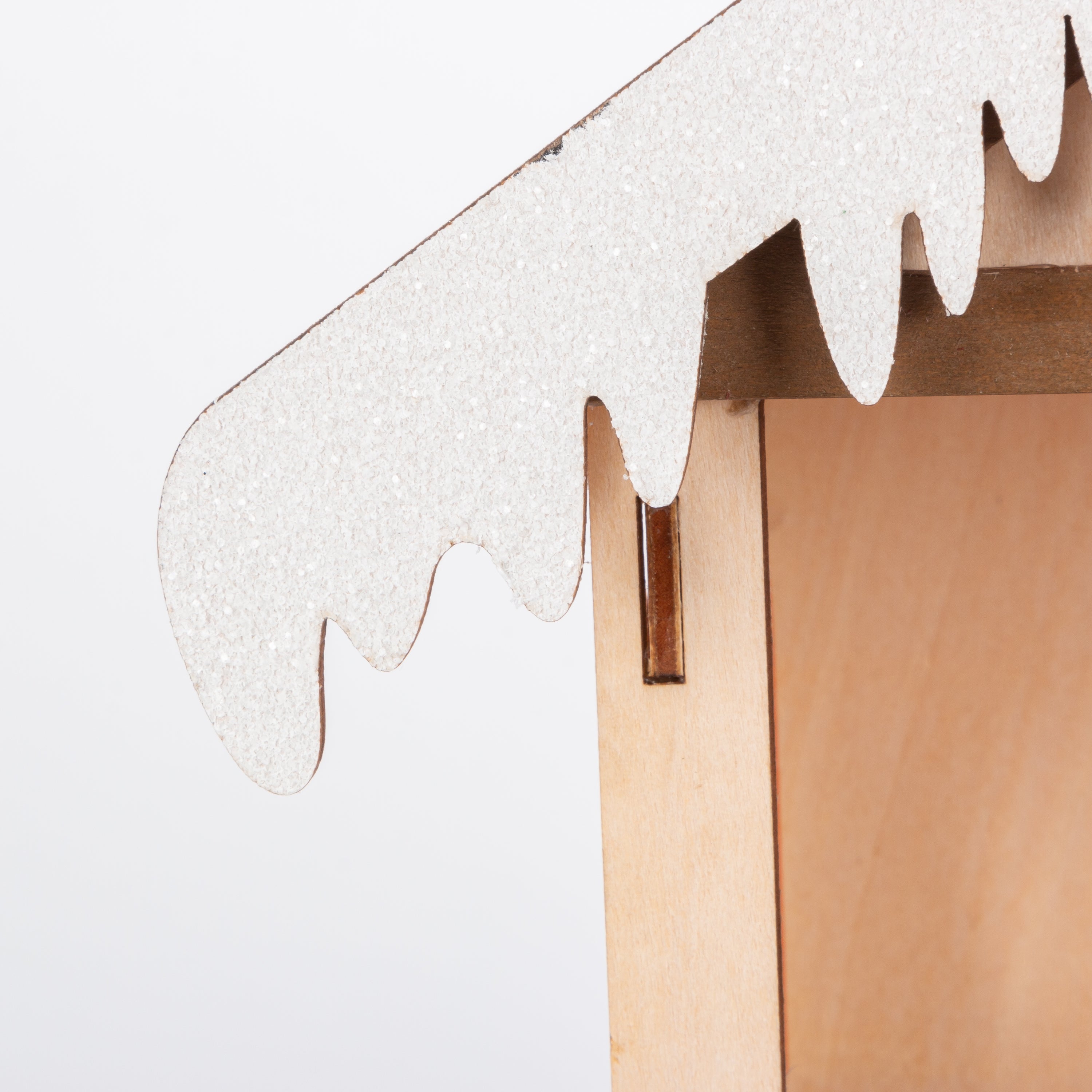 Heirloom 15.75 in L Battery Operated Lighted Laser Cut Wood Holiday Scene and Advent Calendar