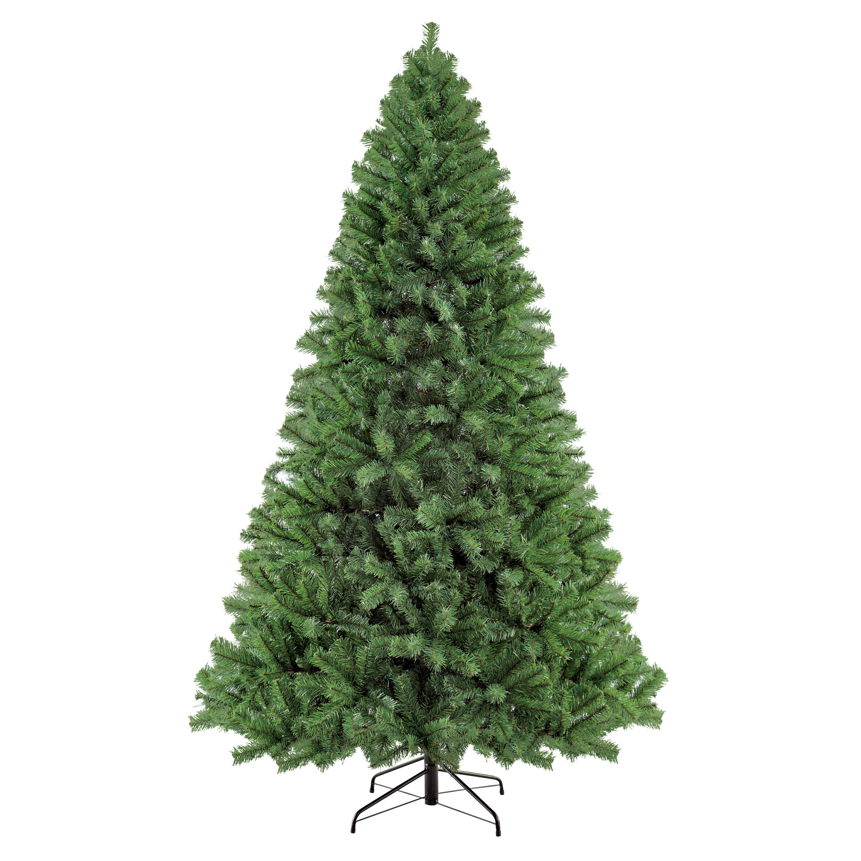 7.5 ft Northern Fir Artificial Christmas Tree Metal Stand Green NFGA-75
