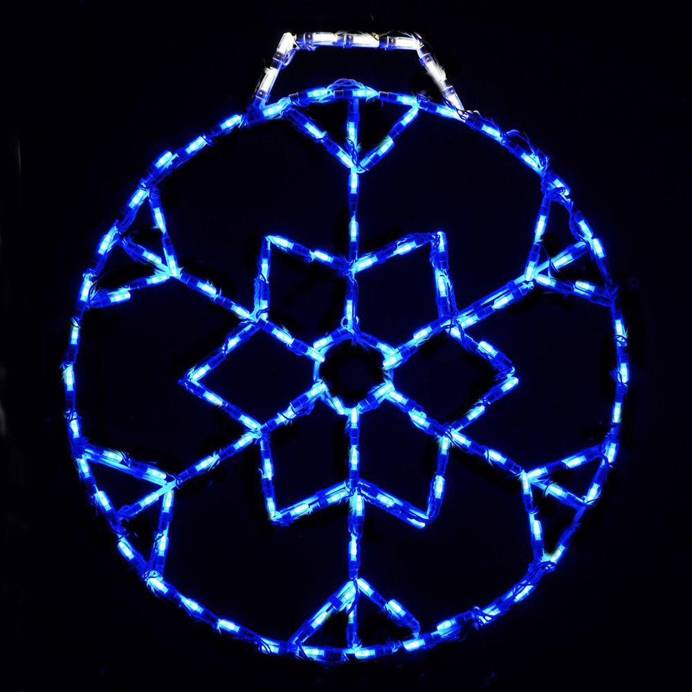 Brite Ideas 26" Snowflake Ornament LED Display ORSF26