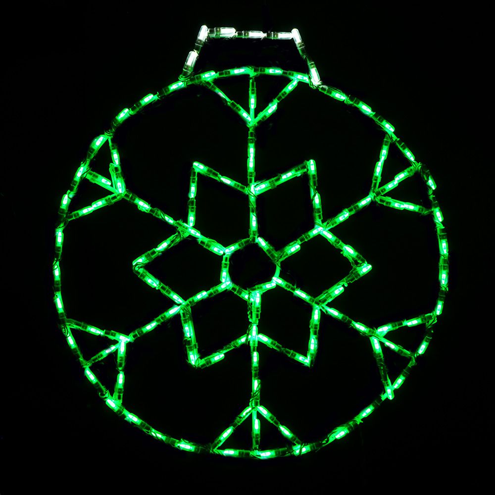 Brite Ideas 26" Snowflake Ornament LED Display ORSF26
