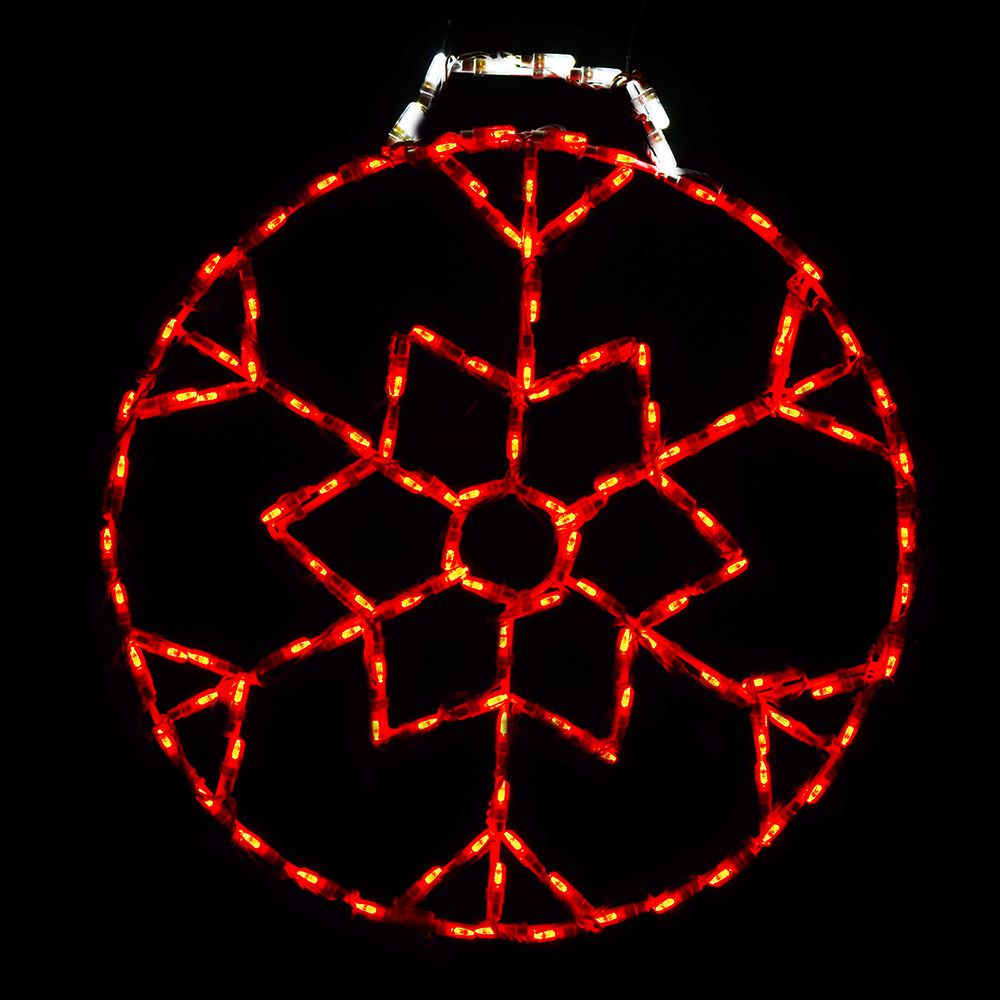Brite Ideas 26" Snowflake Ornament LED Display ORSF26