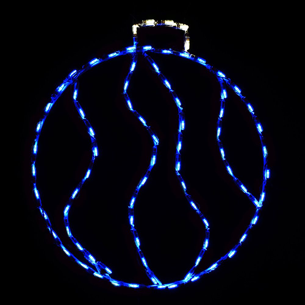 Brite Ideas 28" Swirl Ornament LED Display ORSW26