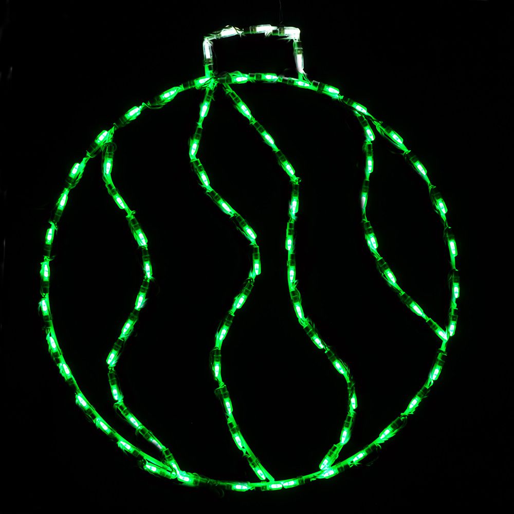 Brite Ideas 28" Swirl Ornament LED Display ORSW26