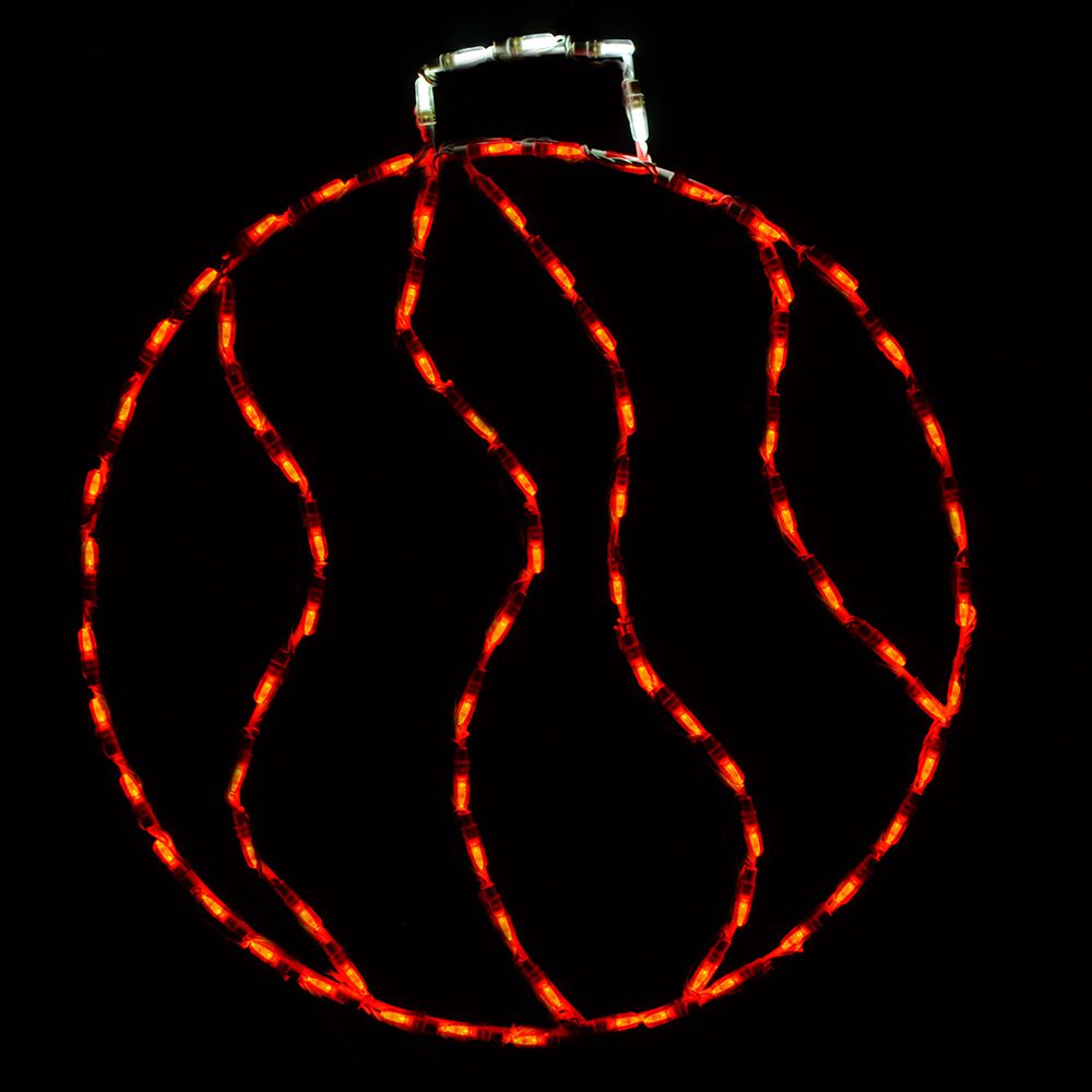 Brite Ideas 28" Swirl Ornament LED Display ORSW26