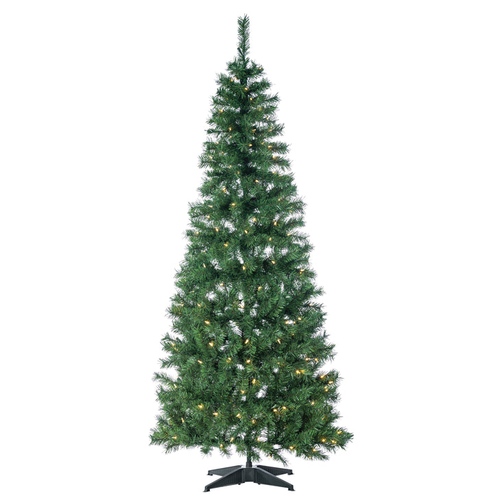 Sterling 6 ft. Pre Lit Warm White LED Pop Up Fir Tree #6455--60WWLED