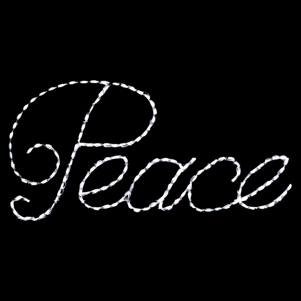 Brite Ideas 61.5" Peace LED Sign PC150