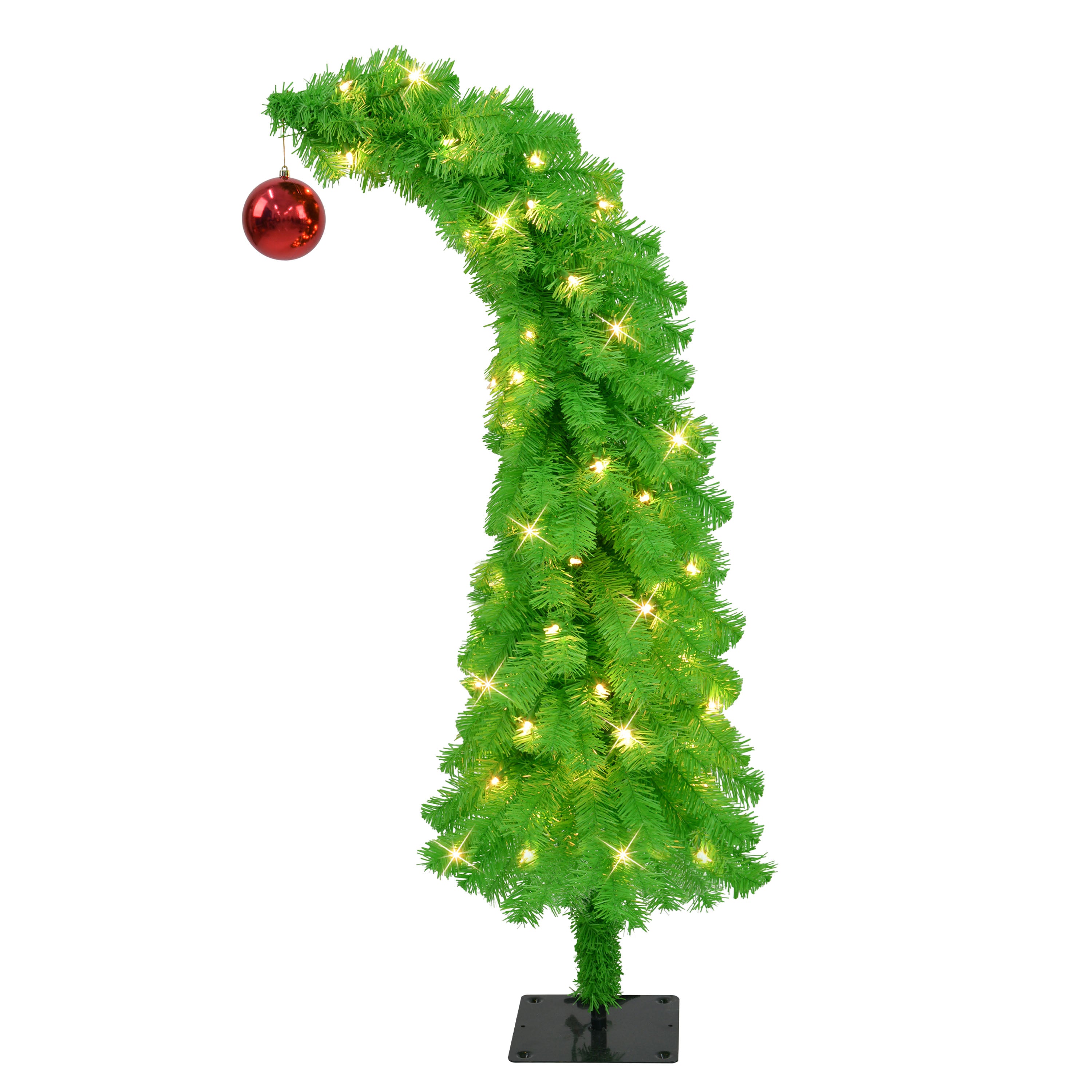 4' Pre-Lit Artificial Whimsical Christmas Tree 4657-40C07A