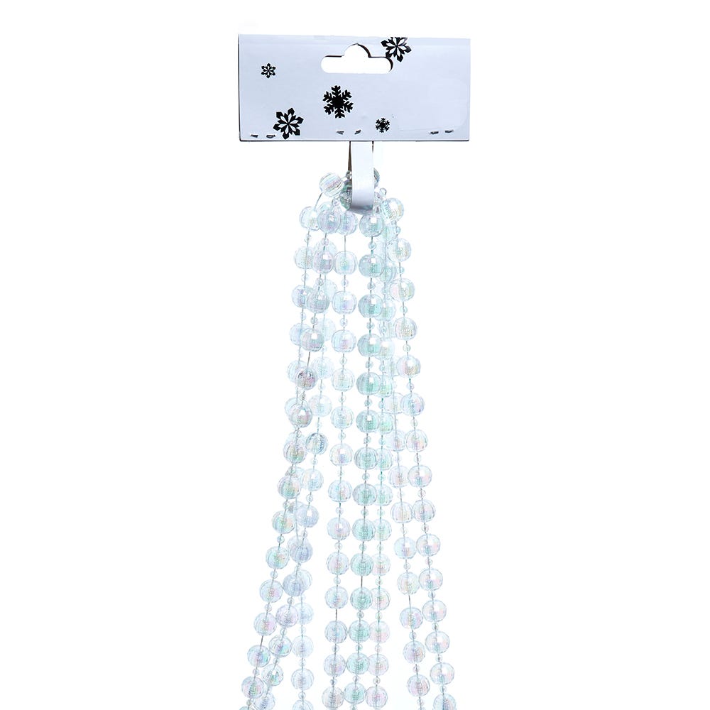 9ft Iridescent Bead Garland #PL0898