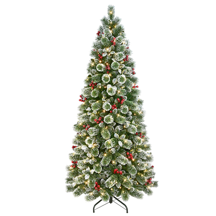 7.5 ft. Pre-Lit Slim Artificial Tree SSP3SLA-75LD3