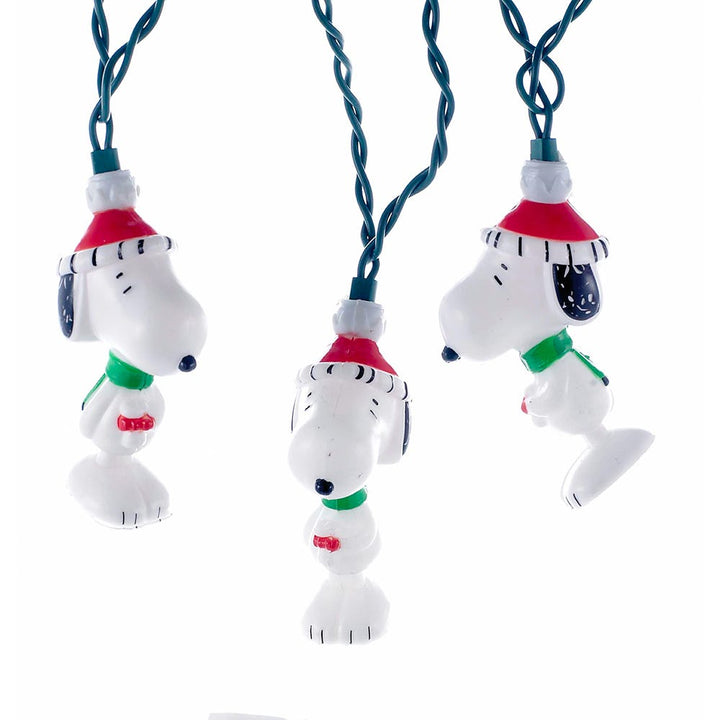 Kurt Adler 10-Light 11-Foot Peanuts Snoopy Light Set